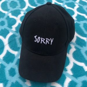 Sorry Justin Bieber cap